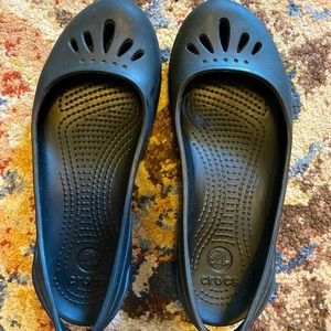 Crocs Black Flats